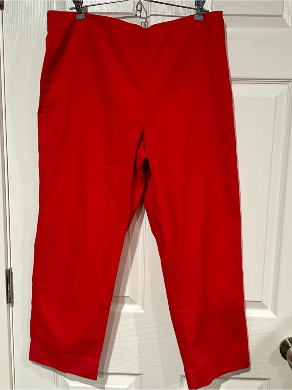 Talbots Red Heritage Textured Trouser Work Pants size 14